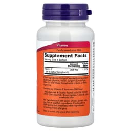 Now Foods - E-400 With Mixed Tocopherols - 100 Sgels