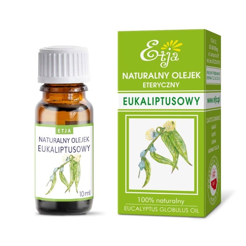 Etja - Naturlig Eukalyptus Eterisk Olje 10ml – Etja emballage