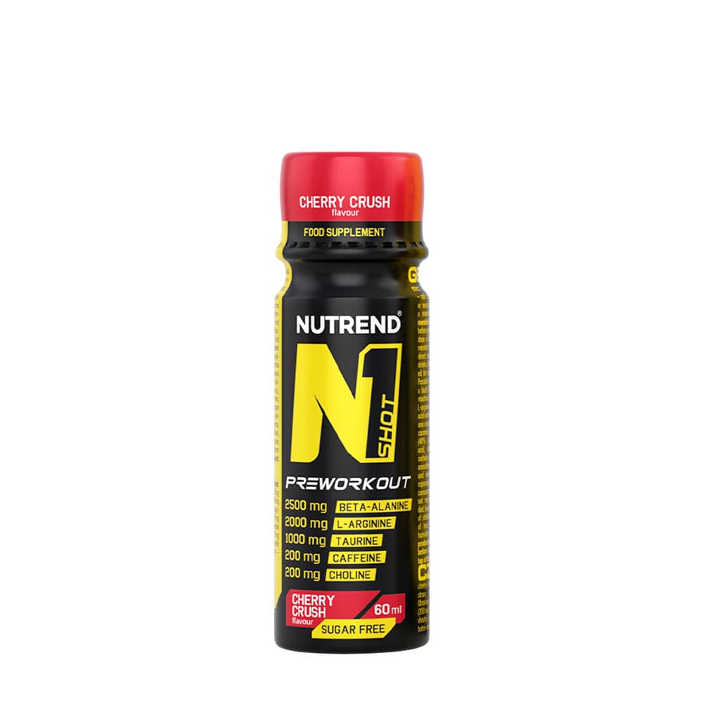 Nutrend - N1 Shot Preworkout, Cherry Crush - 60ml