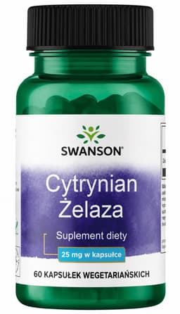 Swanson - Iron Citrate - 60 Vcaps