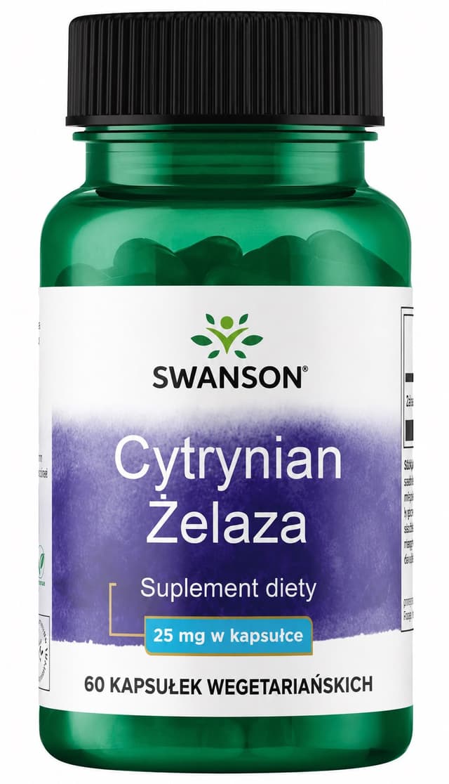 Swanson - Iron Citrate - 60 Vcaps – Swanson