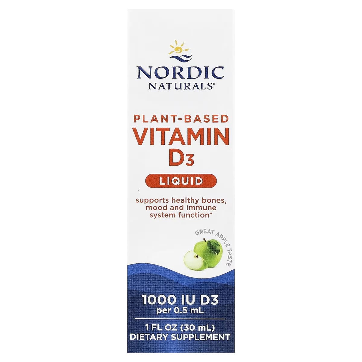 Nordic Naturals - Plant-Based Vitamin D3 Liquid - 30ml