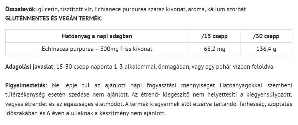 ESI - Alkoholfri Echinacea Dråber - 50ml