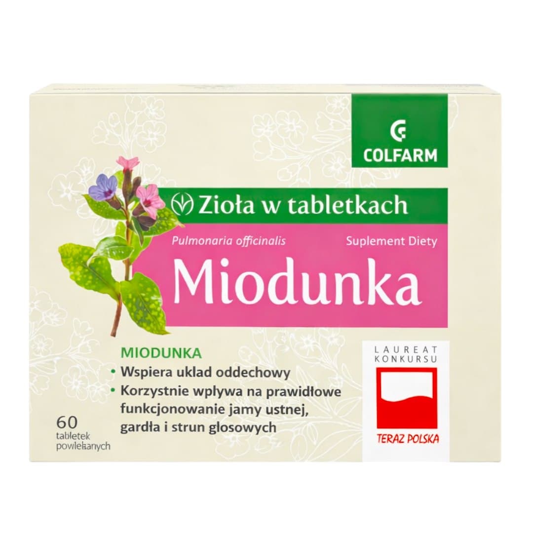 Colfarm - Miodunka - 60 tablets – Colfarm förpackning