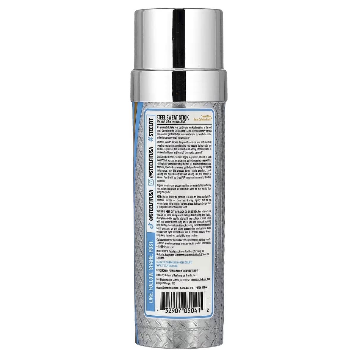 SteelFit - Steel Sweat Stick - 84 ml / 3 fl. oz.