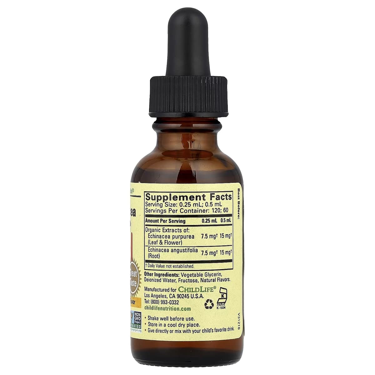 Child Life - Echinacea, Natural Orange - 30ml.