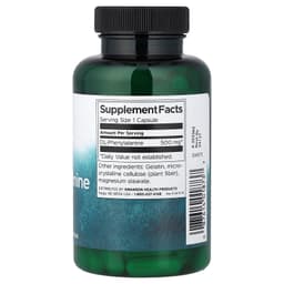 Swanson - dl-Phenylalanine - 500mg, 100 Caps