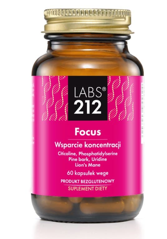 Labs 212 - Focus - 60 Caps – LABS 212 förpackning