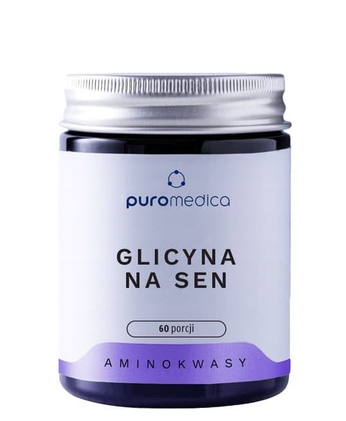 Puromedica - Glycine For Sleep - 60 Portions – Puromedica förpackning