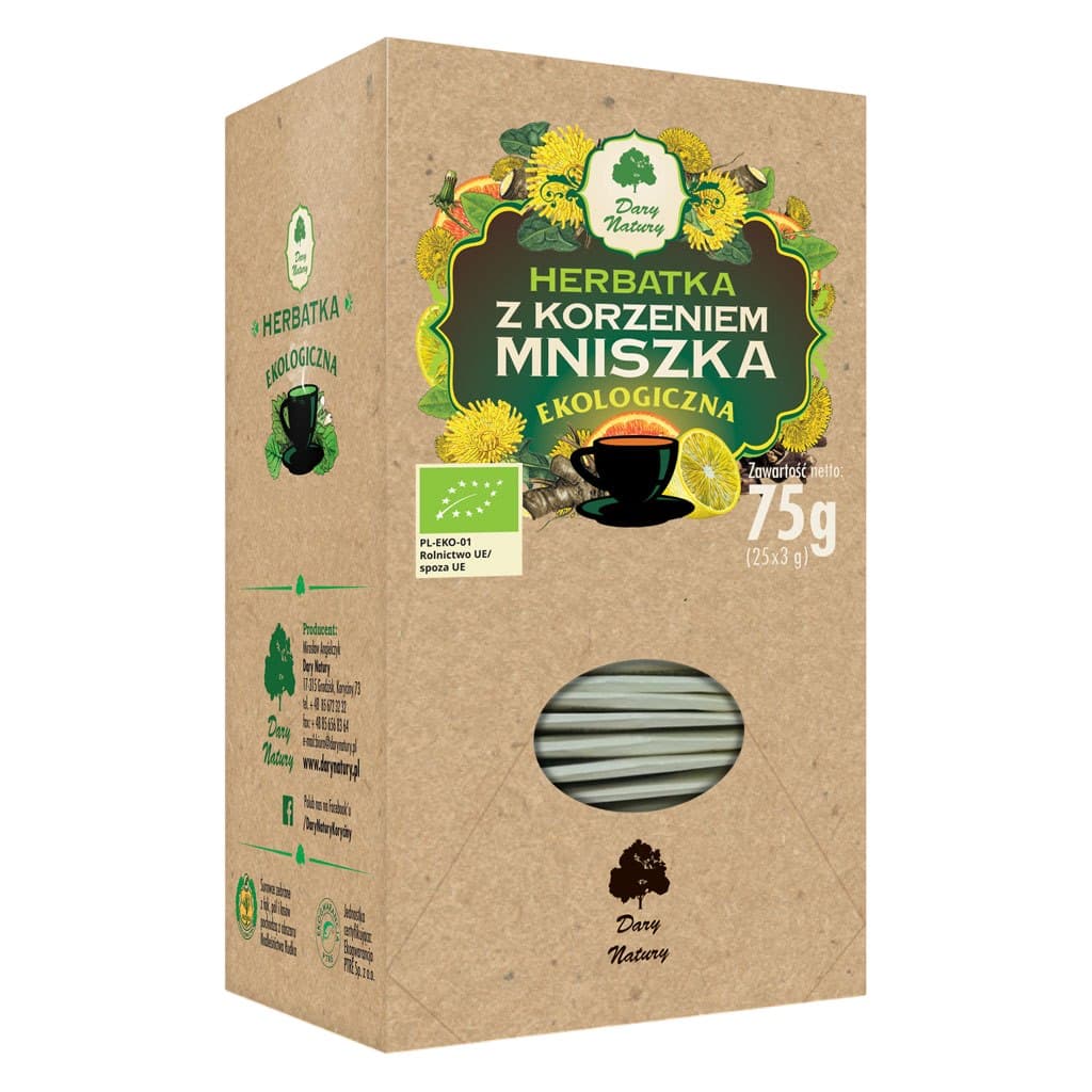 Dary Natury - Dandelion Root – Dary Natury förpackning