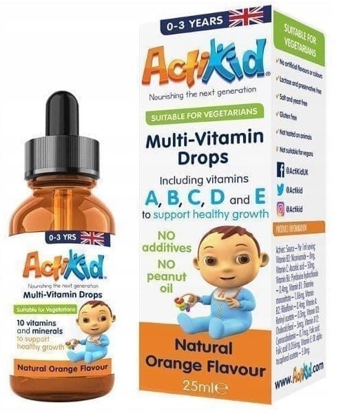 ActiKid - Multi-Vitamin Drops - 25ml