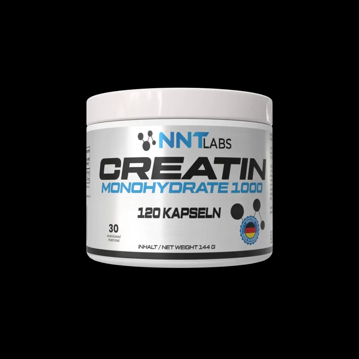 NNT Labs - Kreatinmonohydrat 1000 120 kapsler