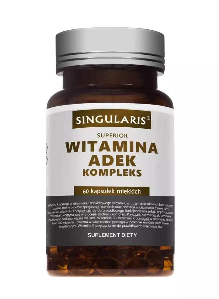 Singularis - Vitamin ADEK Complex - 60 Caps – Singularis förpackning