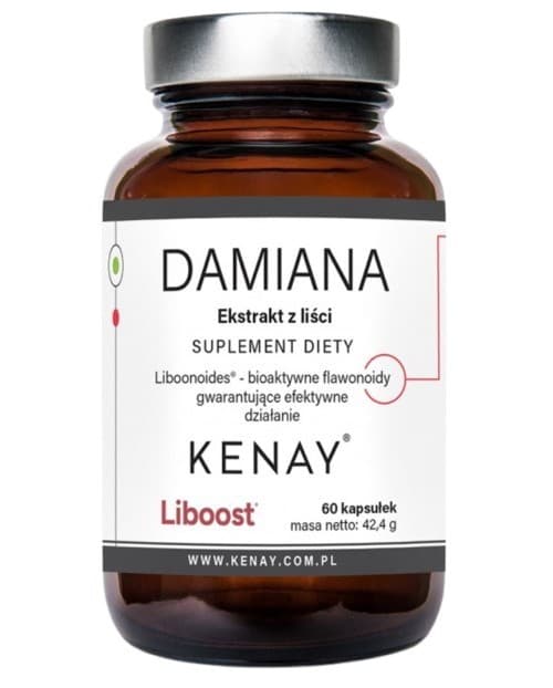 Kenay - Damiana Leaf Extract - 60 Caps