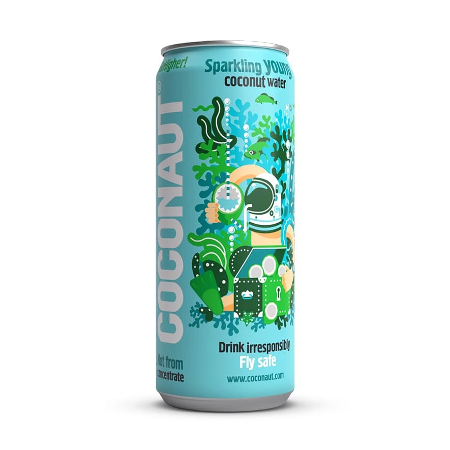 Coconaut - Sparkling Young Coconut Water - 320ml
