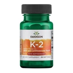 Swanson - Vitamin K2 With Nattokinase - 30 Caps