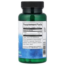 Swanson - GABA, 750mg Maximum Strength - 60 Vcaps