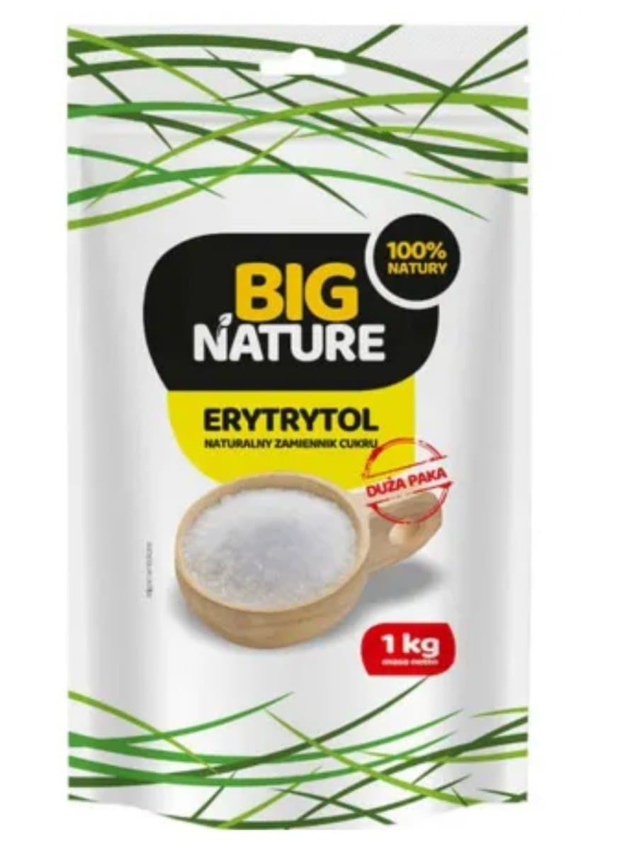 Big Nature Erytrytol 1kg – Big Nature förpackning