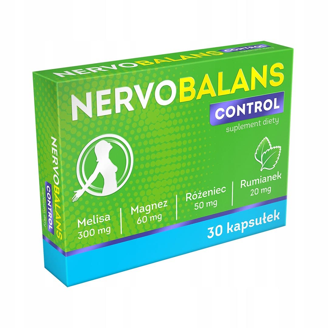 Alg Pharma - NervoBalans Control - 30 Caps – Alg Pharma förpackning