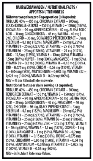 MST - Vitaminer för män - 90 kapslar