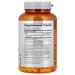 NOW Foods - AAKG 2200 - 180 Vcaps