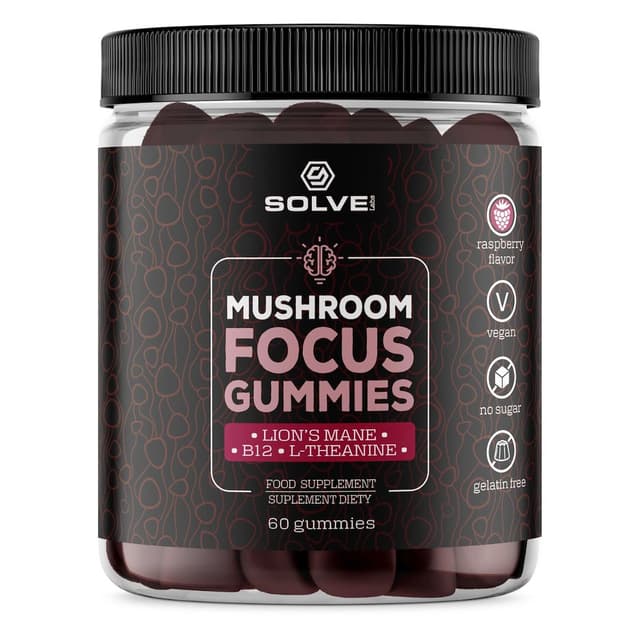 SOLVE Labs - Mushroom Focus Gummies - 60 gummies – SOLVE Labs