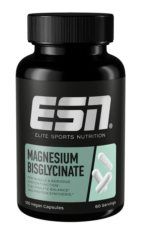 ESN (Elite Sports Nutrition) - Magnesiumbisglysinaatti – ESN (Elite Sports Nutrition) pakkaus