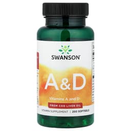 Swanson - Vitamins A & D - 250 Sgels