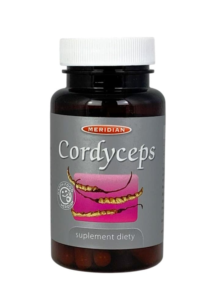 Meridian - Cordyceps - 60 Caps – Meridian förpackning