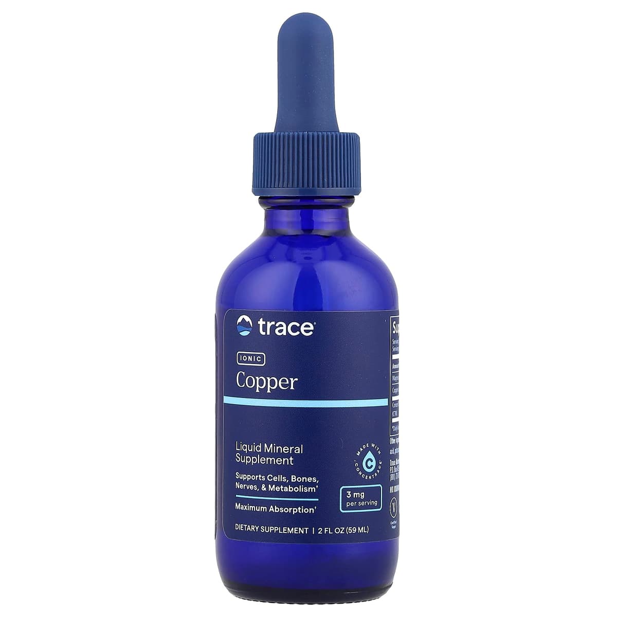 Trace Minerals - Ionic Copper - 59ml