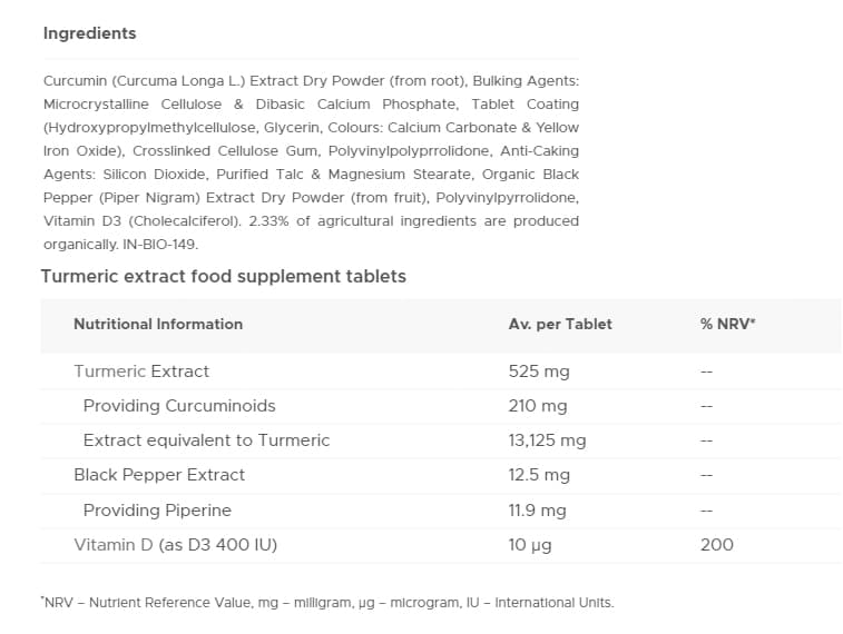 Vitabiotics - Ultra Turmeric - 60 Kapsler
