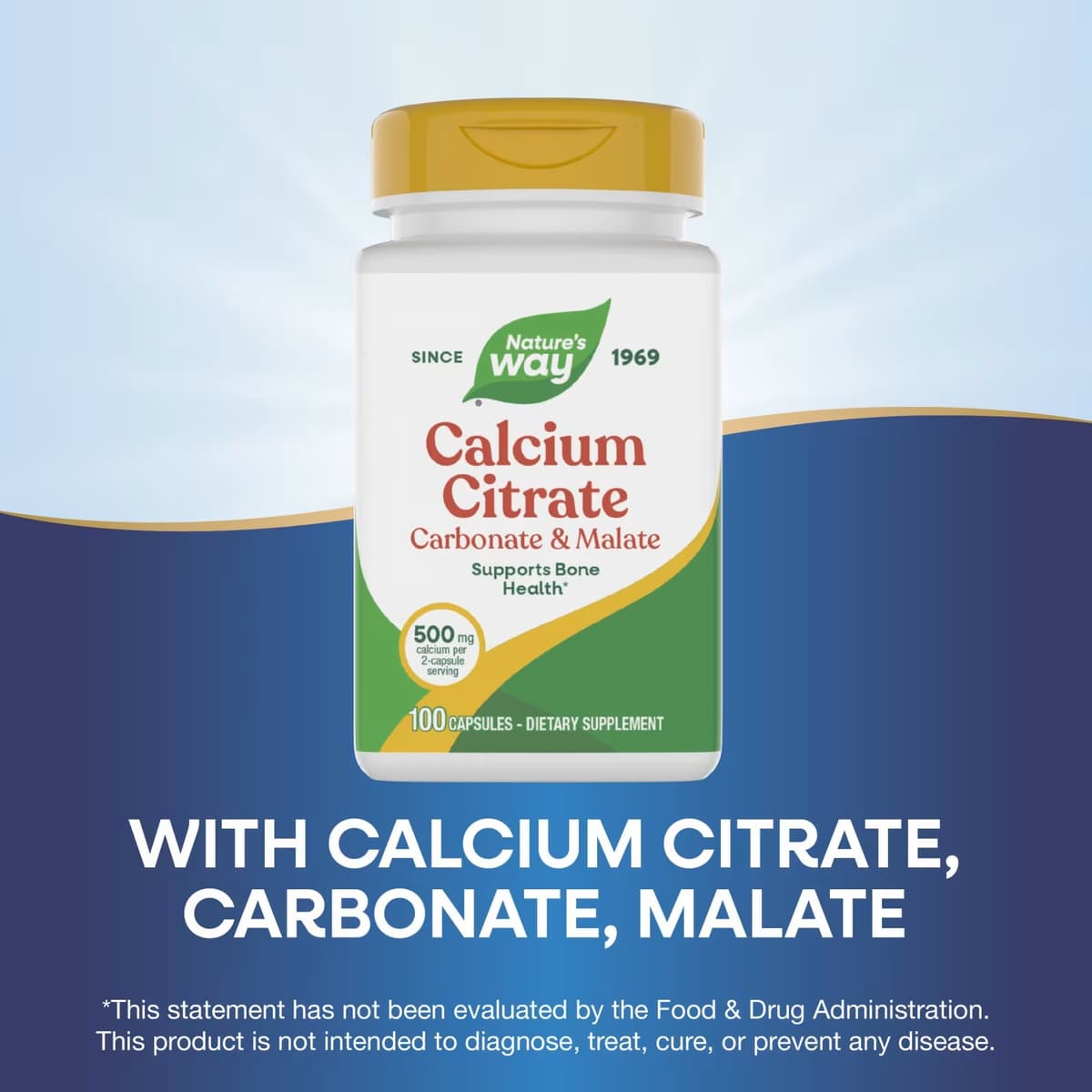 Nature's Way - Calcium Citrate - 100 Caps
