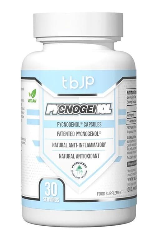 Trained by JP - Pycnogenol - 30 Servings – Trained by JP förpackning