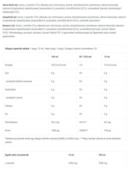 BioTechUSA - L-Carnitine + Chromium Orange - 500ml