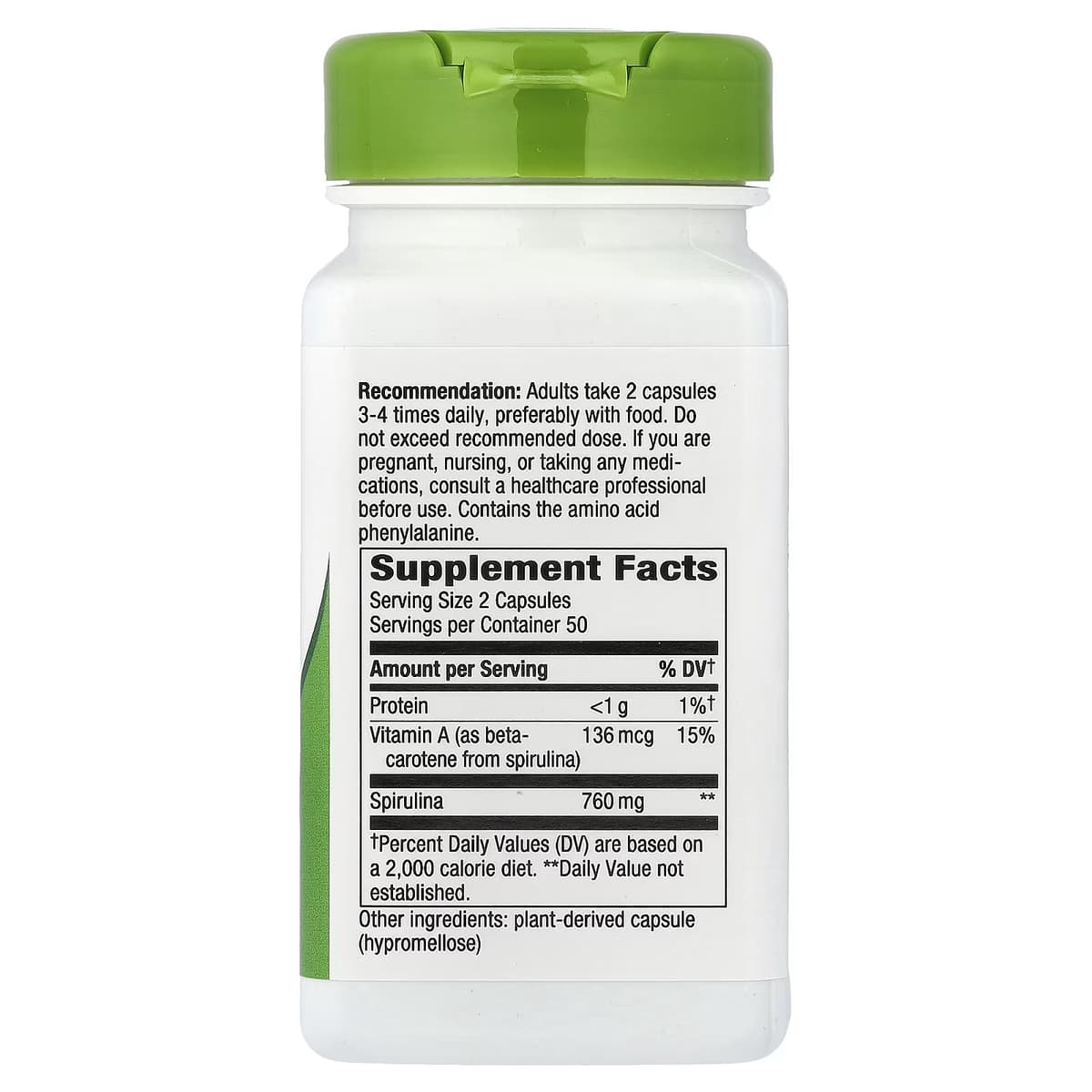 Nature'S Way - Spirulina Mikroalger
