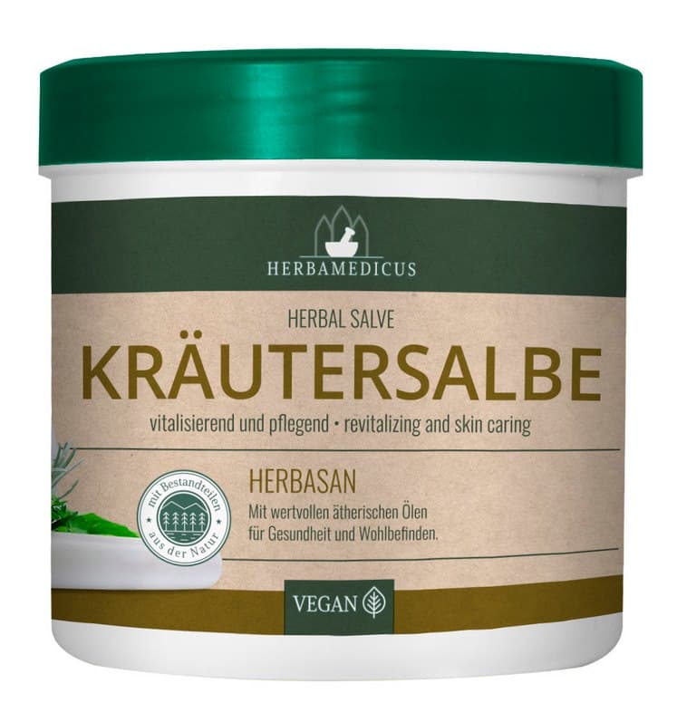 Herbamedicus - Herbal Salve - 250ml – Herbamedicus förpackning