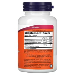 NOW Foods - Vitamin E-400 - 100 Sgels