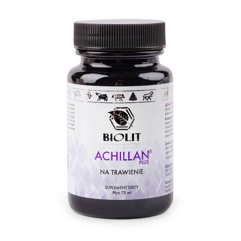 Biolit Achillan-Plus 75 ml – Biolit förpackning