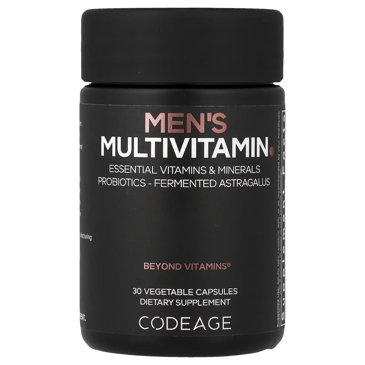 Codeage - Men's Multivitamin - 30 Vegetable Capsules