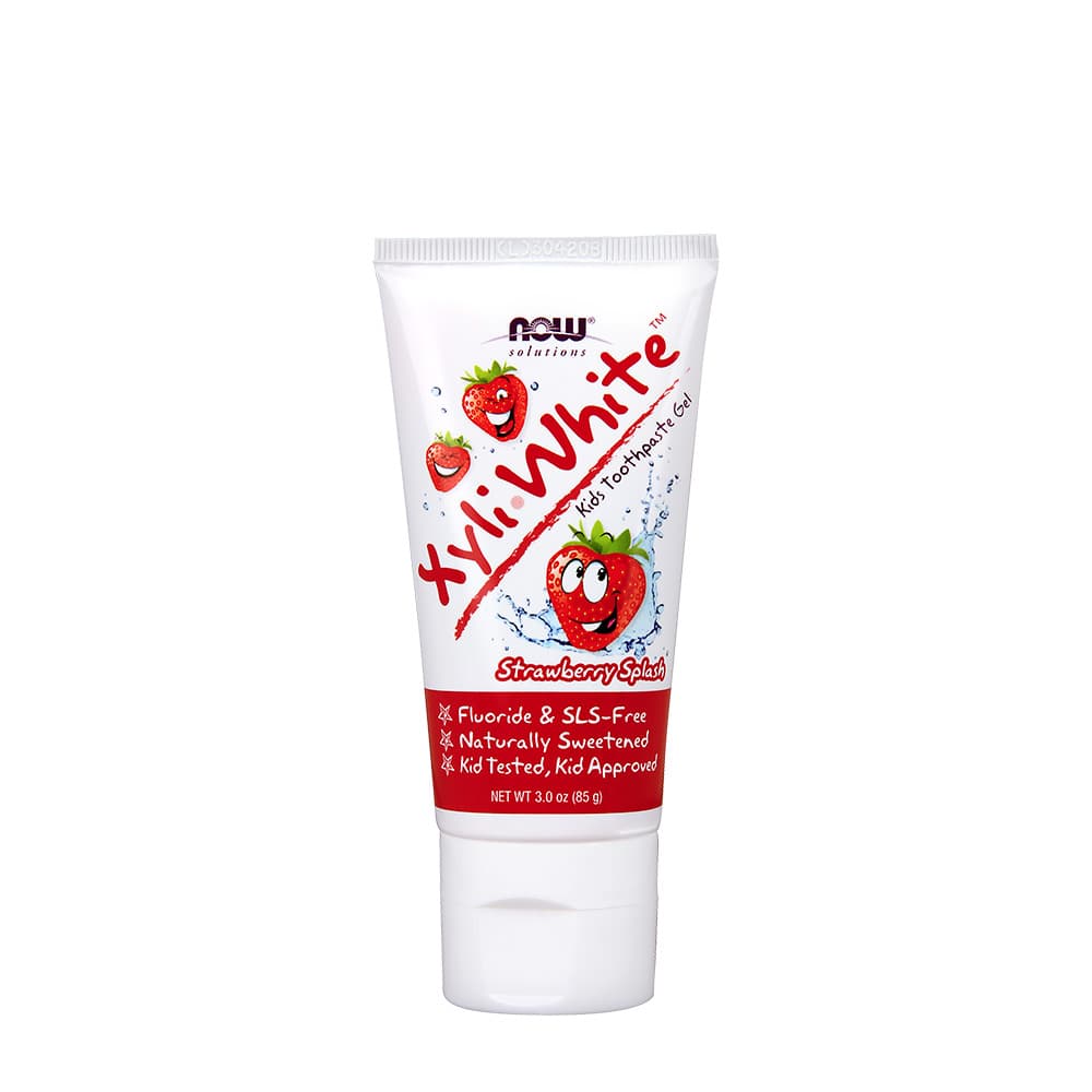 NOW Foods - Xyliwhite Kids, Strawberry Splash - 85g