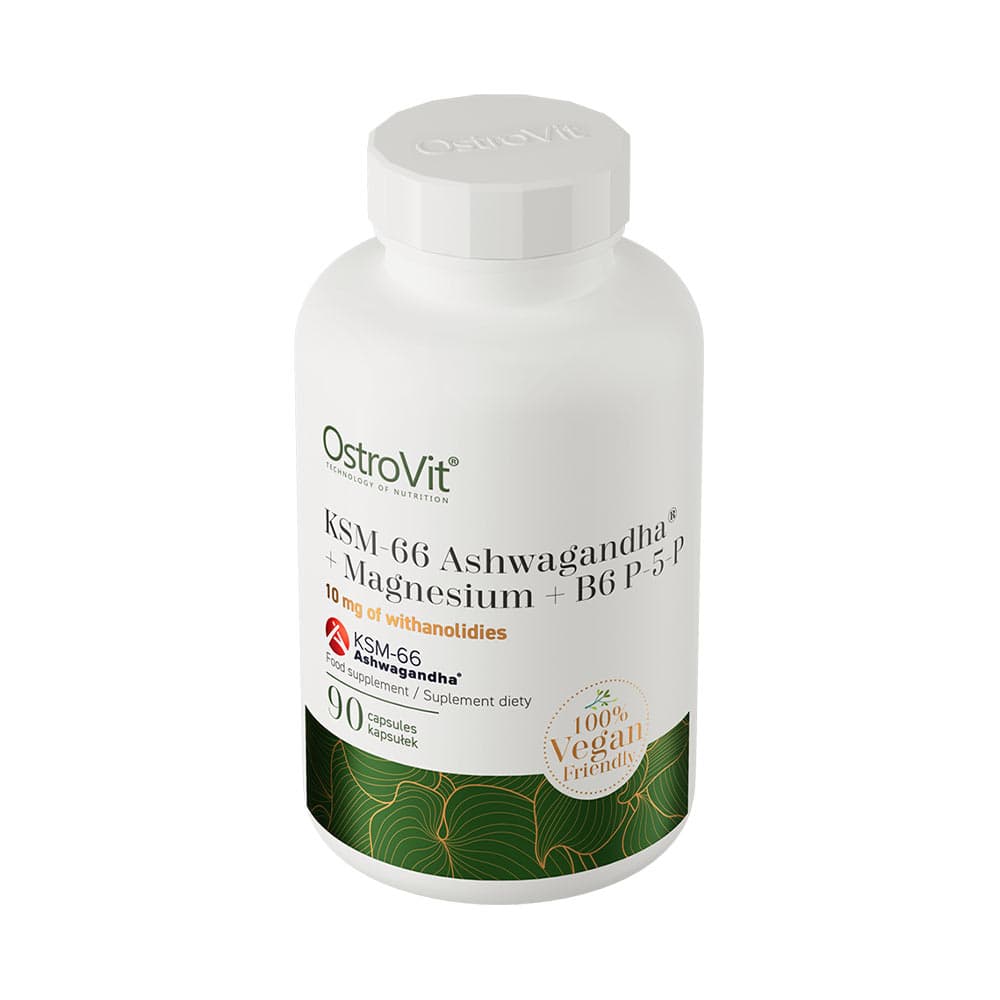 OstroVit - KSM-66 Ashwagandha + Magnesium + B6 P-5-P