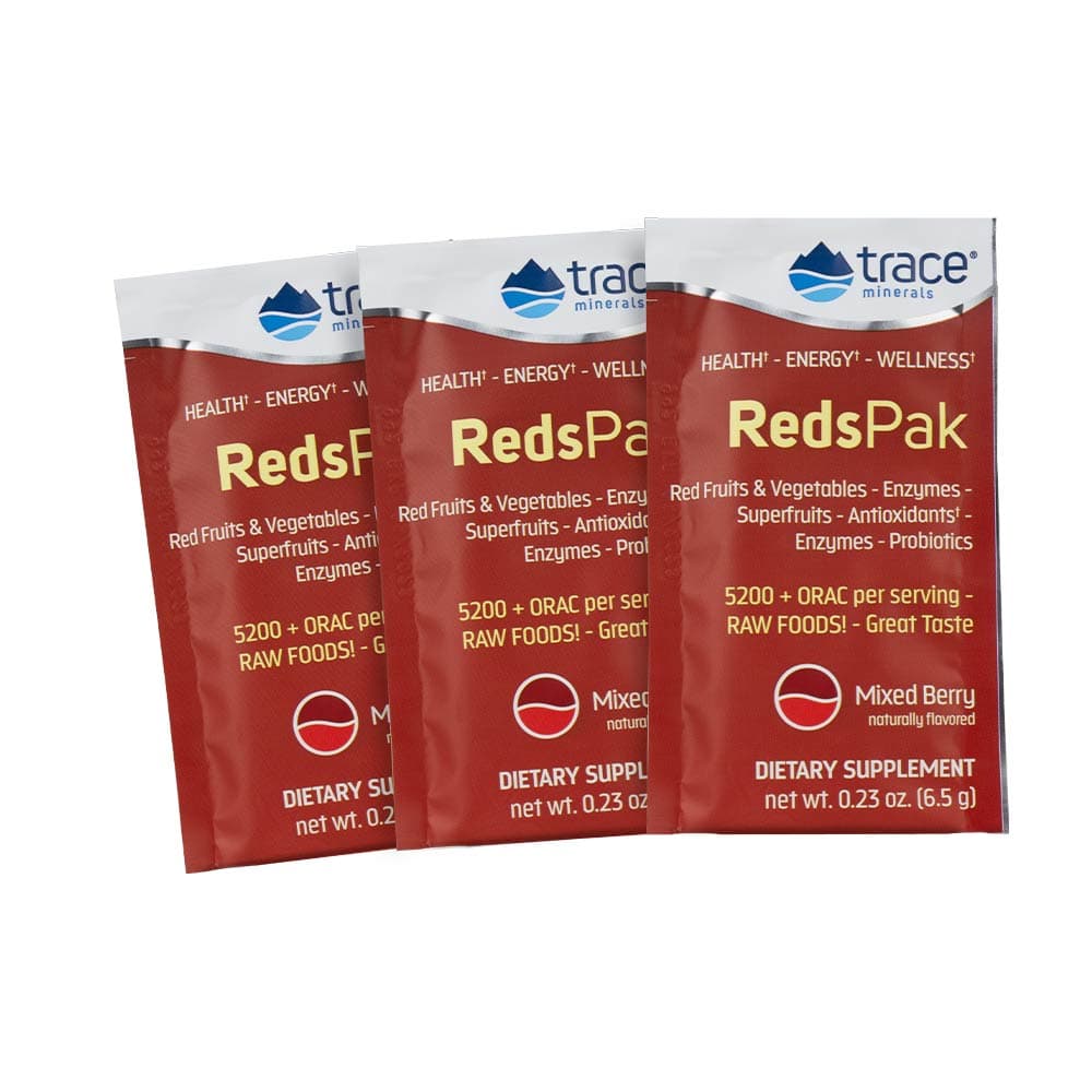 Trace Minerals Reds Pak - 30 pussia