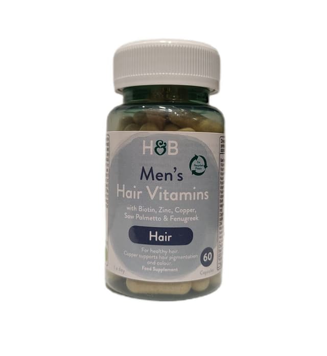 Holland & Barrett - Men'S Hair Vitamins - 60 Caps – Holland & Barrett