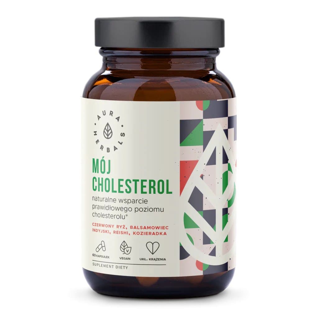 AURA HERBALS - My Cholesterol - 60 Caps