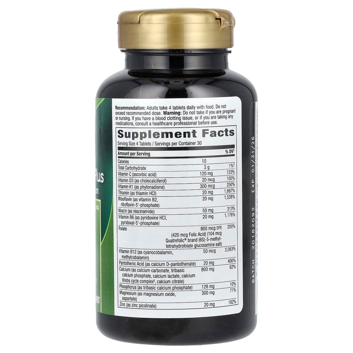 Nature's Way - OsteoPrime Plus - 120 tablettia
