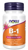 NOW Foods - Vitamin B-1 - 100 Tabs