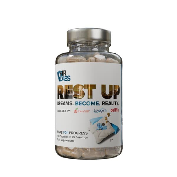 Hr Labs - Rest Up - 100 Caps – Hr Labs förpackning