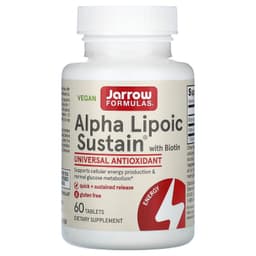 Jarrow Formulas - Alpha Lipoic Sustain With Biotin - 60 Tabs