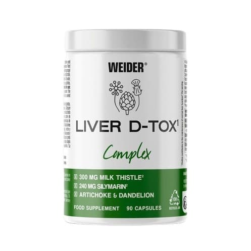 Weider - Liver D-Tox Complex - 90 caps – Weider förpackning