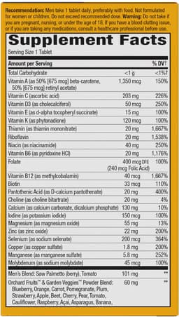 Nature'S Way - Multivitamin - 60 Tabs